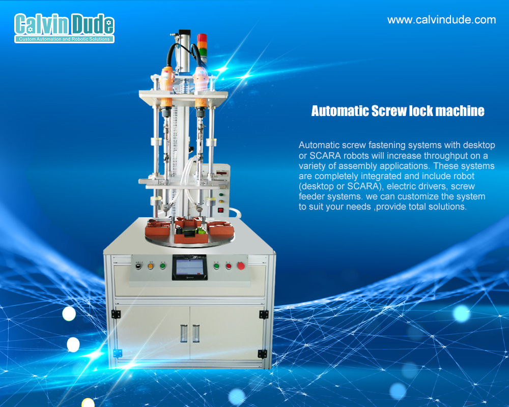High quality automated screw driving system for screw fastening solutions